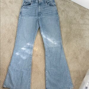 Abercrombie high rise flare jeans